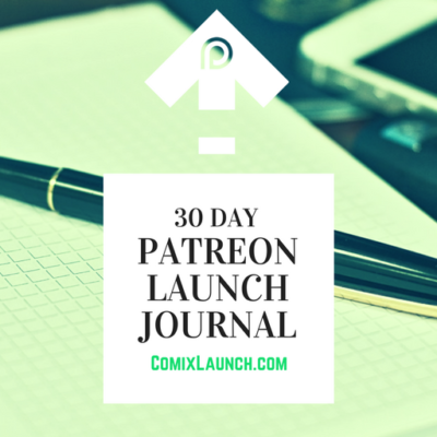 072 – Patreon Launch #7: The 30 Day Patreon Launch Journal Challenge with Searnold of Completely Different Comics